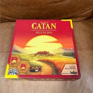 Settlers of Catan Deluxe Box - In excellent complete condition. Played once.